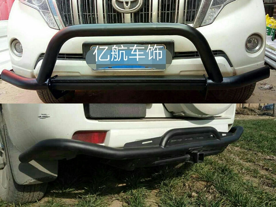 丰田普拉多改装保险杠 丰田霸道改装特种前保险杠 前后改装保险杠