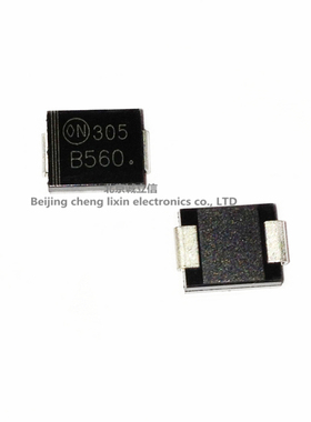 MBRS560T3G 5A60V 丝印：B560 SMC 贴片二极管 全新原装现货