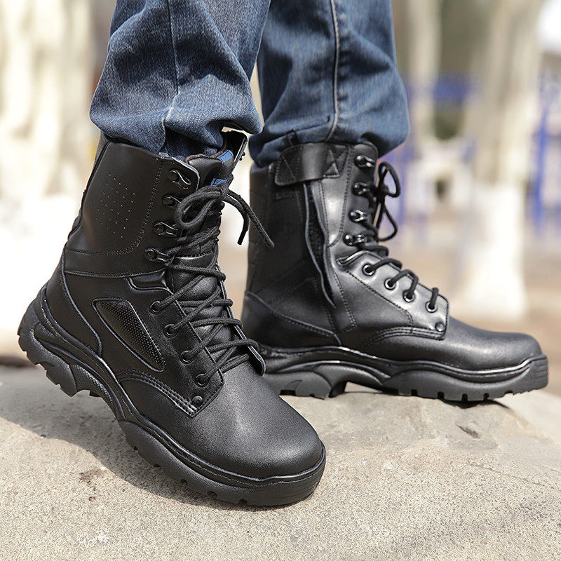 Boots militaires pour homme - porter - Ref 1397597 Image 1