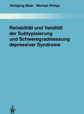 【预订】Reliabilitat Und Validitat Der Subty...