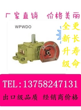 WPWDO WPWDX 蜗轮蜗杆 铁壳WP减速机小型涡轮涡杆