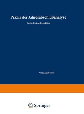 【预售】Praxis Der Jahresabschlussanalyse: Recht . Ris...