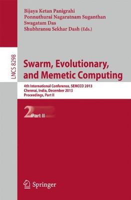 【预订】Swarm, Evolutionary, and Memetic Computing