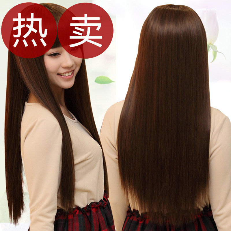 Perruque Long cheveux raides - Ref 2612931 Image 1