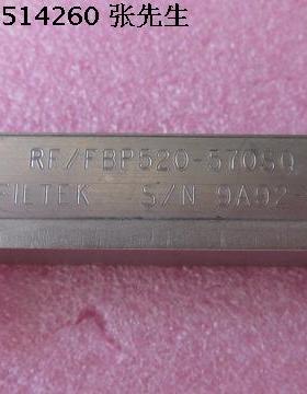 FILTEK RF/FBP520-570SQ 520-570MHz 射频微波同轴带通滤波器