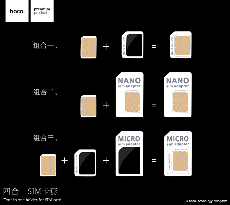 Adaptateur pour cartes SIM - Ref 312416 Image 1