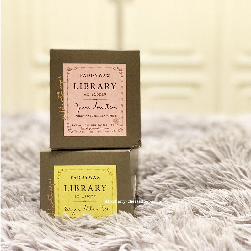 paddywax精油图书馆香薰蜡烛包邮