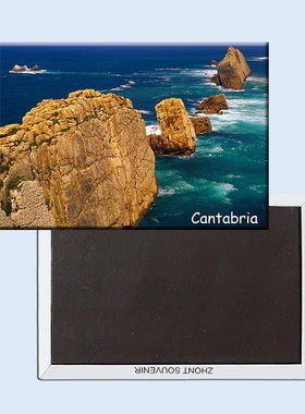 定制 西班牙坎塔布里亚旅游纪念品冰箱贴磁贴20893