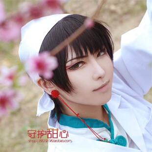 包邮甜心家白泽影山飞雄 名濑博臣 金木研 刘小别cosplay假发特价