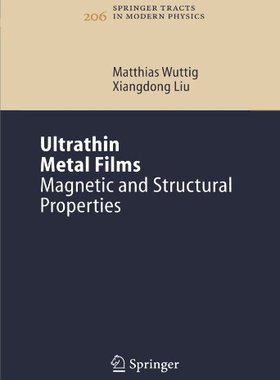 【预订】Ultrathin Metal Films: Magnetic and ...