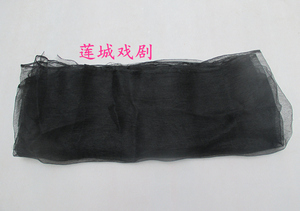 水纱真丝蚕丝水纱青衣花旦包头巾戏剧头饰舞台包头配饰用品不褪色