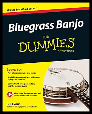 【预售】Bluegrass Banjo for Dummies