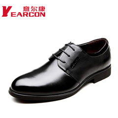 Kang authentic 2014 new style leather men's shoes dress shoes men's business English-tie men's shoes