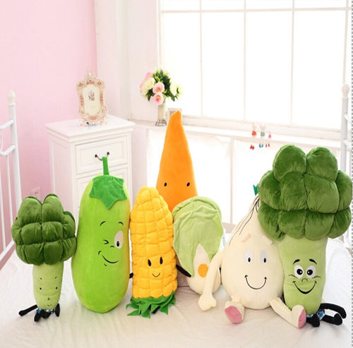 毛绒玩具创意蔬菜儿童早教礼物