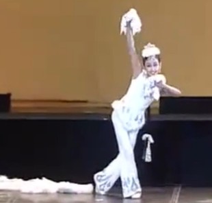 演出服饰民间舞服装喜雪舞蹈服桃李杯舞蹈服装订制