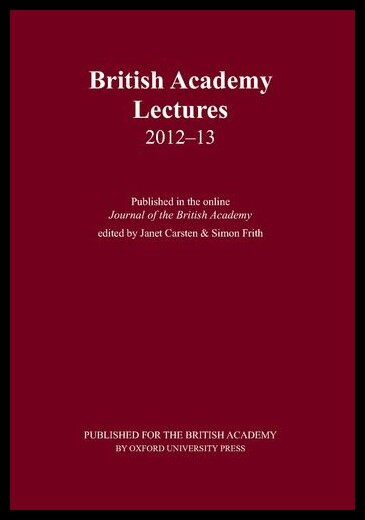 【预售】British Academy Lectures 2012-13