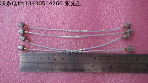550CZ0CZ006.0 GOER 3GW40 15.5cm 1.85mm公-1.85mm公 射频微波毫米波跳线  长度：15.5cm 线粗：2.3mm
