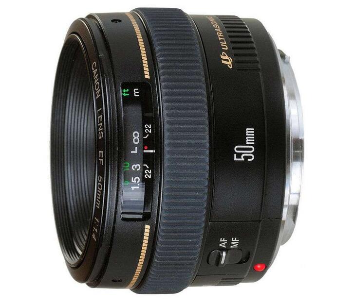 佳能 EF 50mm f/1.4 USM定焦镜头人像 50 F1.4全新原装正品-封面