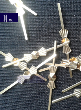 diy金色水晶八角珠新品