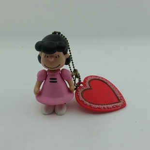 正版散货 史路比系列 露西 搪胶挂件公仔 可动