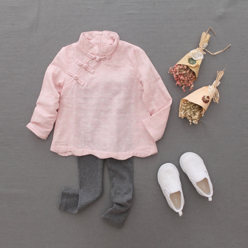 Chemise fille à manche longue - Ref 2088749 Image 1