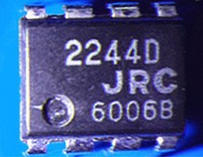 直插 2244D JRC2244D NJM2244D 视频开关IC芯片 DIP-8封装 可直拍