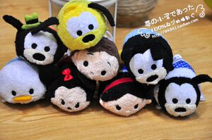 回馈！日单TSUM TSUM 迪士尼 米妮白雪公主高飞布鲁托唐老鸭屏擦
