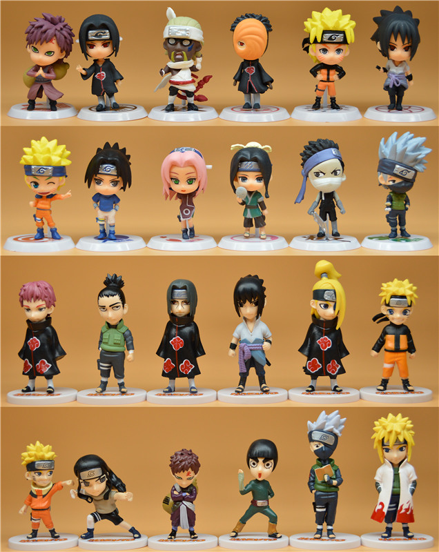 动漫火影忍者公仔手办