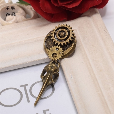 taobao agent Accessory, brooch, punk style, Lolita style, Birthday gift