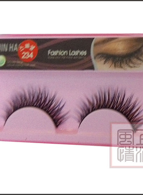 JIN HAO假睫毛自然浓密纤长眼尾加长234# 交叉款厂价销售满50包邮