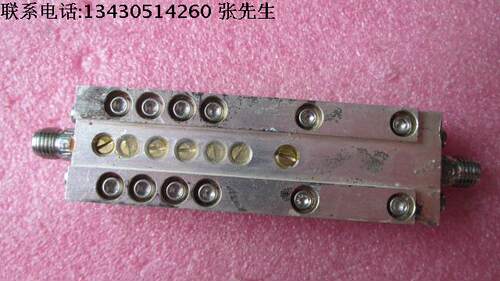 MITEQ MAX3S046054 4.54-5.7GHz SMA RF 射频微波同轴带通滤波器 质量包好，包能用  可提供详细测试图 品牌： MITEQ 型号：MAX3S046054 中心频率： 4.54-5.7GHz 带宽通过频率:  4.54-5.7GHz 接头：SMA  实际