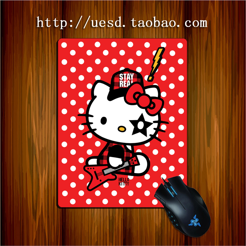 E阿信凯蒂猫潮牌限量版鼠标垫在类目 电脑硬件/显示器/电脑周边, 电脑周边, 鼠标垫/贴/腕垫中 - 来自Buy2taobao.com提供专业的淘宝代购服务