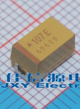 原装AVX 贴片钽电容 7343E 25V 100UF ±20% TAJE107M025RNJ
