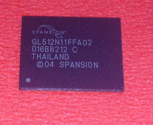 S29GL512N11FFA02/GL512N11FFA02宝马奥迪改中文，隐含扇区为空