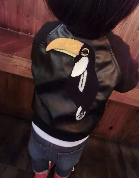 Blouson enfant en cuir PU - Ref 2159493 Image 1