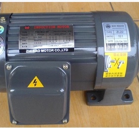 ZHI BAO马达 YS0.2KW-4P ZL22  90:1 电机 YS0.4KW-4P ZF22B 10:1