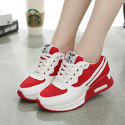 Strange love 2015 fall increased in the new women's shoes flat colour matching canvas sport shoes Korean version