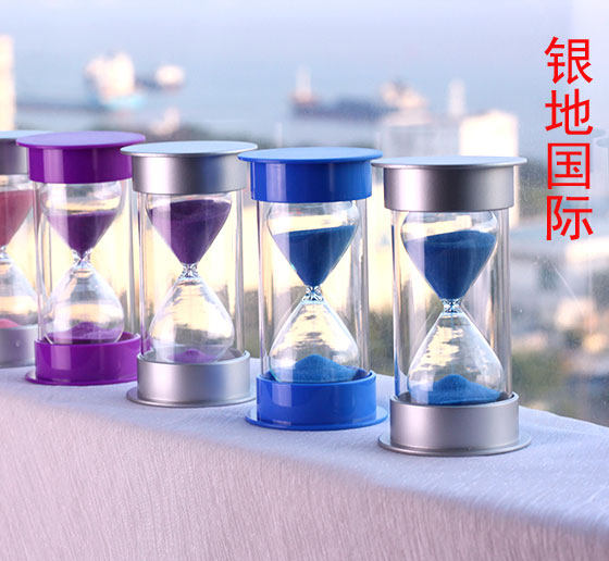 创意分钟塑料时间沙漏送女友礼物