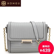 Honggu Hong Gu 2015 counters new European fashion leisure cowhide Western shoulder slung bags 7125