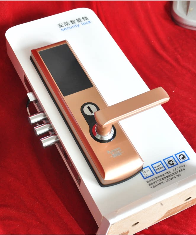 厂价促销 遥控锁门锁电子锁 防盗门/木门   防撬报警 c级芯