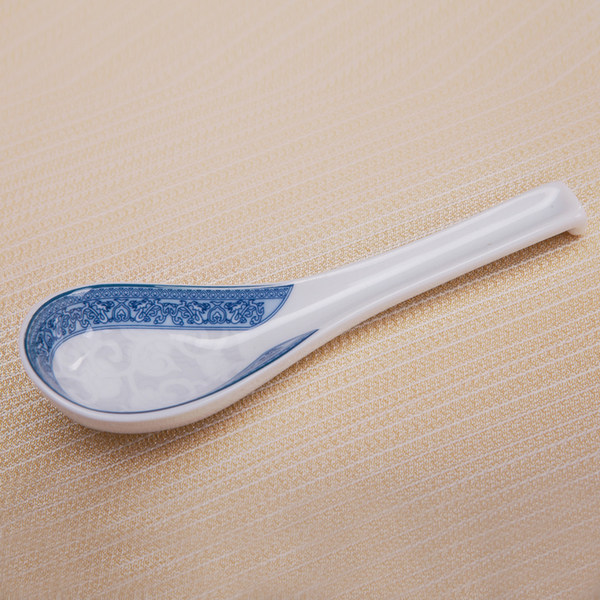 锦晖陶瓷海之韵硬质瓷小汤匙 小汤勺餐具陶瓷器配件华陶兆峰陶瓷