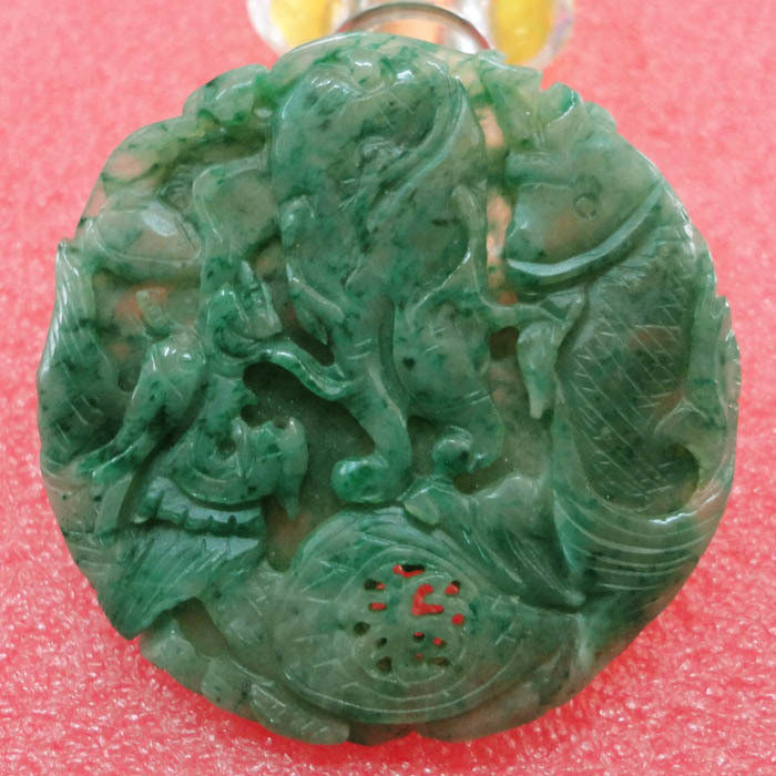 吊坠精雕挂件南阳独山玉