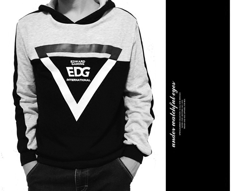 EDG战队队服LPL同款衣服S6厂长秋冬连帽套头加绒卫衣外套电竞队服