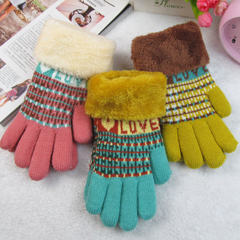 Gants pour enfants en de laine - Ref 2145403 Image 1