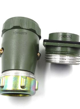 HAOGNCN航空插头插座YD40J26TP连接器YD40K26Z圆形26芯航插反装