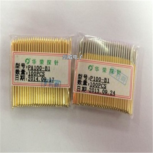 探针 P100-B1 PA100-B1 PCB测试针 100mil 1.7尖头探针
