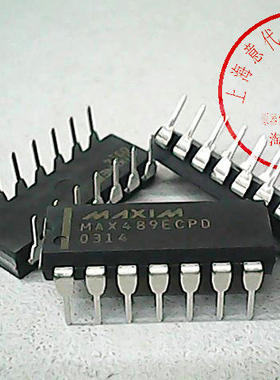 MAX489ECPD 〖正品原装〗DIP-16 赛格市场G332室实体店 现货
