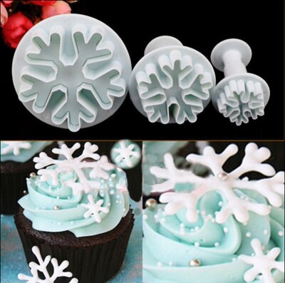 翻糖蛋糕雪花烘焙模具