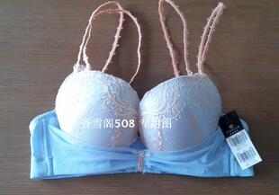 专柜正品 伊丝艾拉8858 AB厚杯超聚拢性感双肩带女士文胸