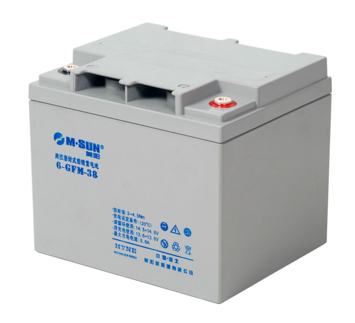 ÃÀÑôÐîµç³Ø/M.SUN 6GFM38Ì«ÑôÄÜÐîµç³Ø12V38AHÖ±Á÷ÆÁUPSµçÔ´°üÓÊ